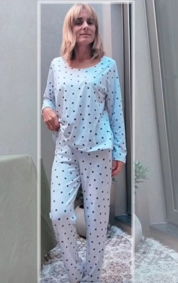 Pijama de invierno para mujer, suave y calientita, perfecta para las noches de frío