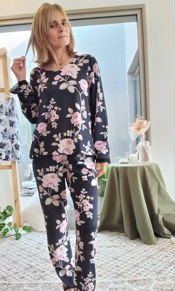 Pijama cálida de invierno, cómoda y acogedora para los días fríos